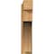 Ekena Millwork Westlake Block Rough Sawn Outlooker, Western Red Cedar, 8"W x 36"D x 36"H OUT08X36X36WTL05RWR - alternate 3